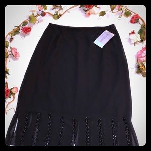 Metaphor Black Skirt Size M